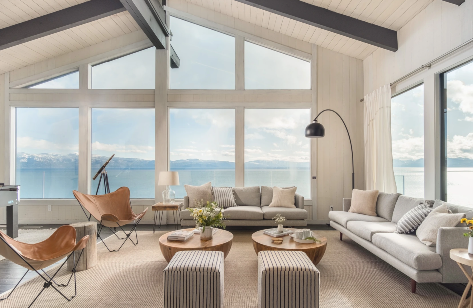 lakeside vacation home in california